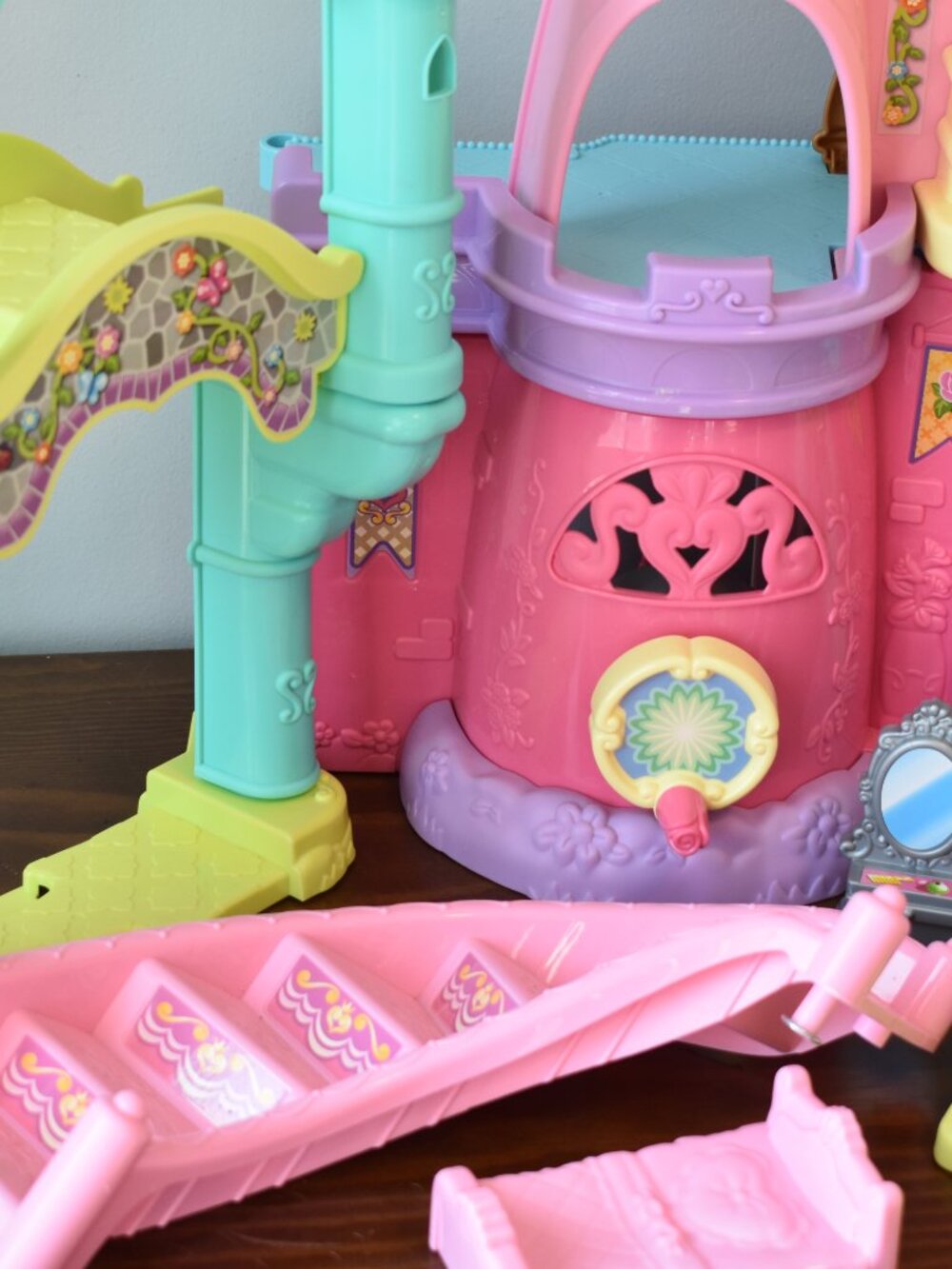 Vtech Go Go Smart Friends Enchanted Princess Castle Doors Opens Manually w/ Box - Picture 6 of 14
